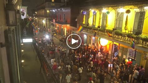 earthcam new orleans bourbon street|bourbon street live webcam.